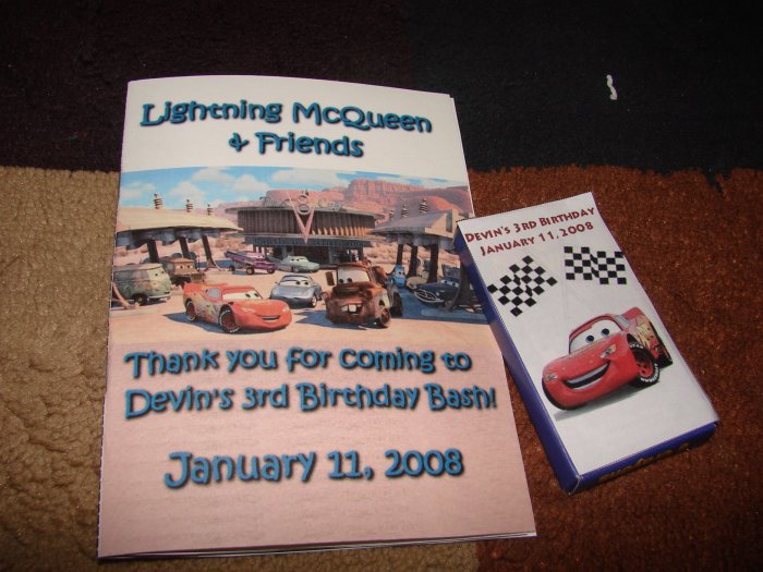 Personalized Cars Coloring Book with Crayons
