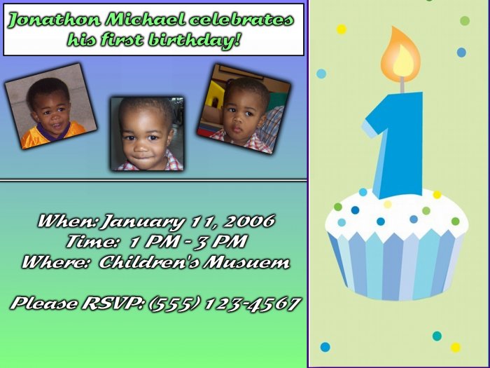 First Birthday Celebration