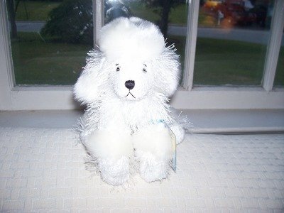 GANZ WEBKINZ White Poodle