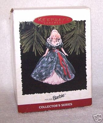 BRAND NEW IN BOX 1995 Holiday Barbie Hallmark Ornament