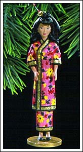BRAND NEW IN BOX Barbie #2 Dolls of the World Chinese Hallmark Ornament