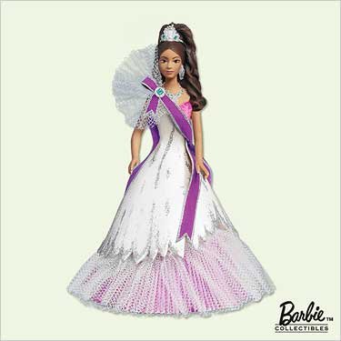 BRAND NEW IN THE BOX 2005 African American Celebration Barbie Hallmark Ornament