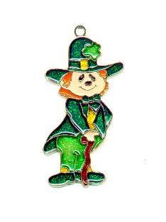 St Patrick's Leprechaun Suncatcher