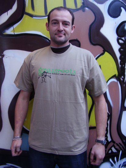 Grass Roots Grey T-Shirt (2007 Edition)-exclusive