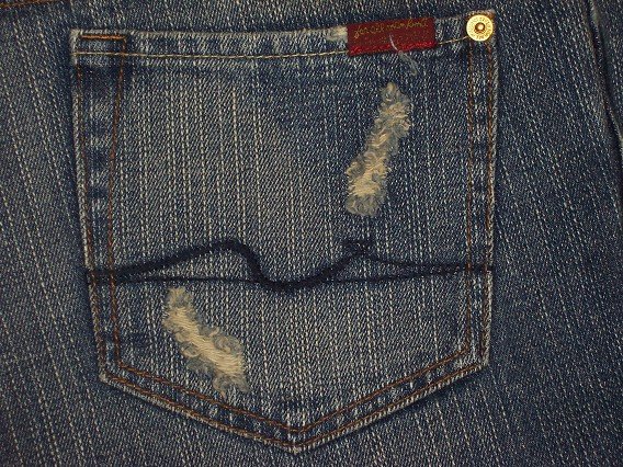 Seven Jeans Havanah Destroyed Flare SZ 30