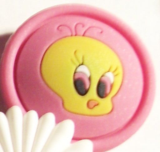 TWEETY HEAD SHOE CHARMS FOR ALL CLOGS AND CROCS