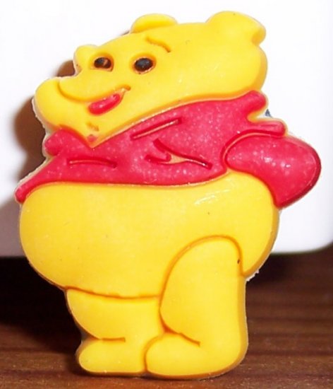 POOH SHOE CHARM FOR ALL CLOGS AND CROCS