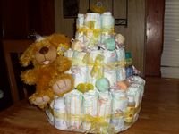 Themed 3 Tier Diaper Cake