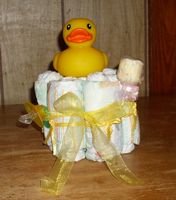 Themed Diaper Cupcake