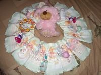 Diaper Wreath