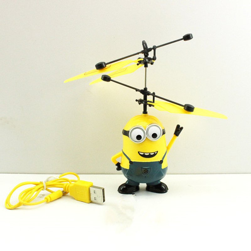 2015 Hot Sale Despicable Me Minions Toys Aircraft Model Remote Control Helicopter