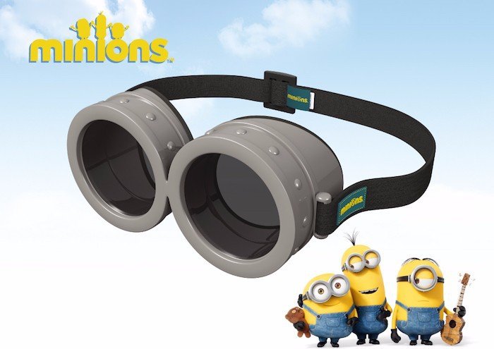 Minions Passive Polarized Circular Cute 3D Glasses RealD For 3D TV