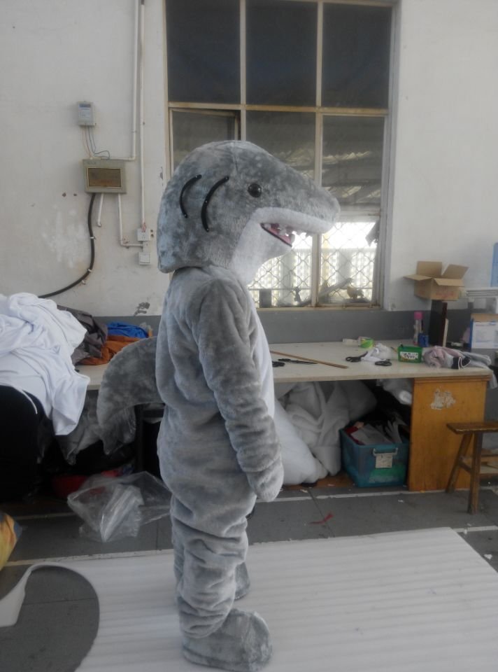 CosplayDiy Unisex Mascot Costume Shark Mascot Costume Cosplay For Carnival Party