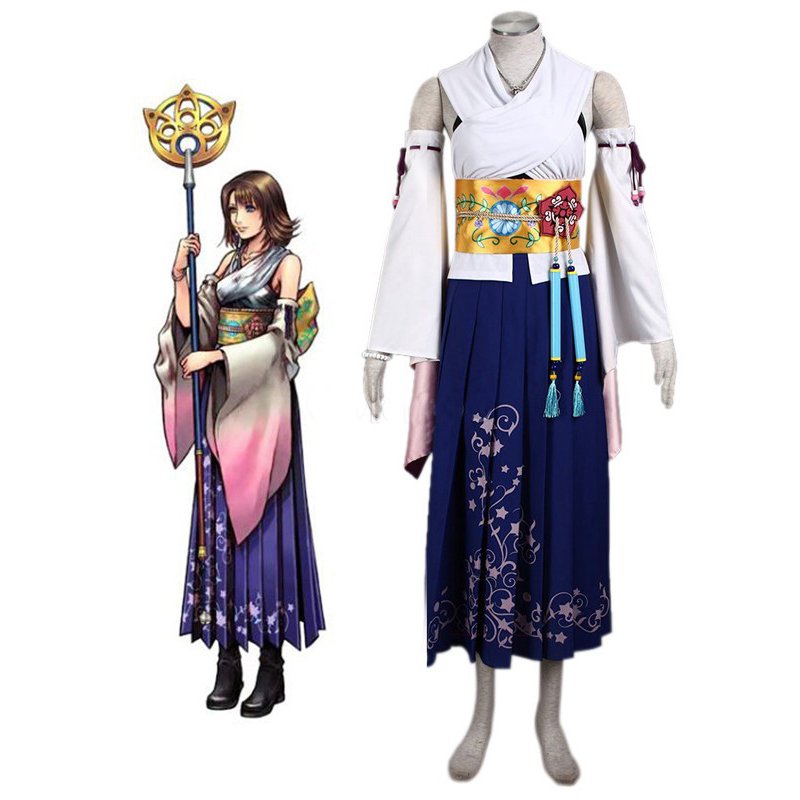 Yuna final fantasy costume