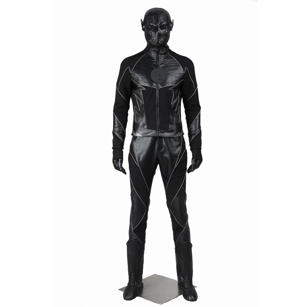 CosplayDiy Men's Outfit The Flash Zoom Hunter Zolomon Costume Cosplay For Halloween Party