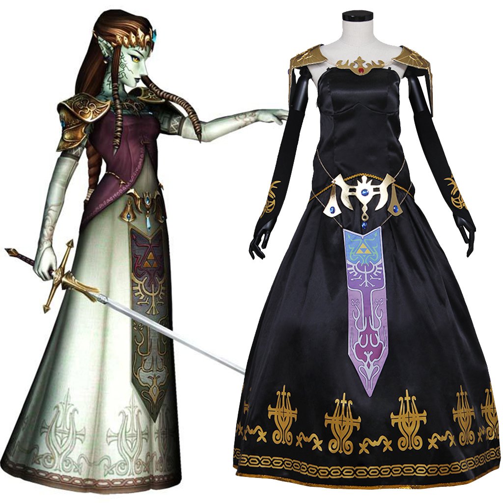 Adult's Dress Cosplay The Legend of Zelda Twilight Costume Cosplay for Halloween Carnival Party