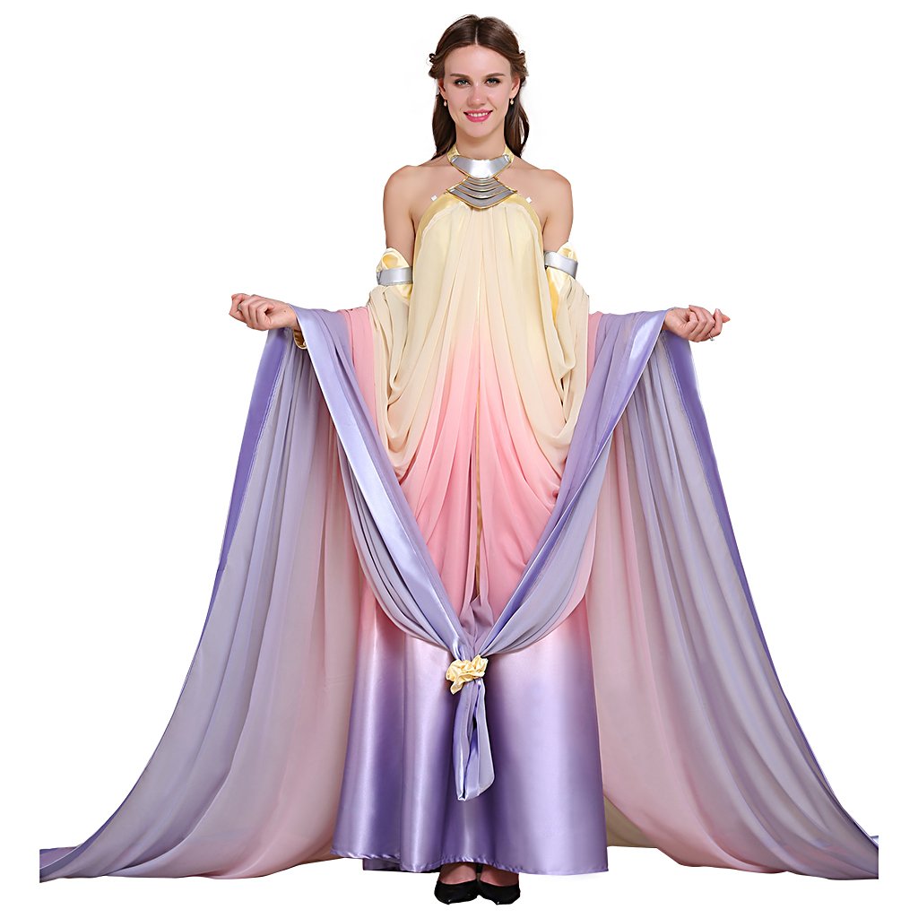 CosplayDiy Star Wars Revenge of the Sith Padme Amidala Lake Dress Women Party Dress