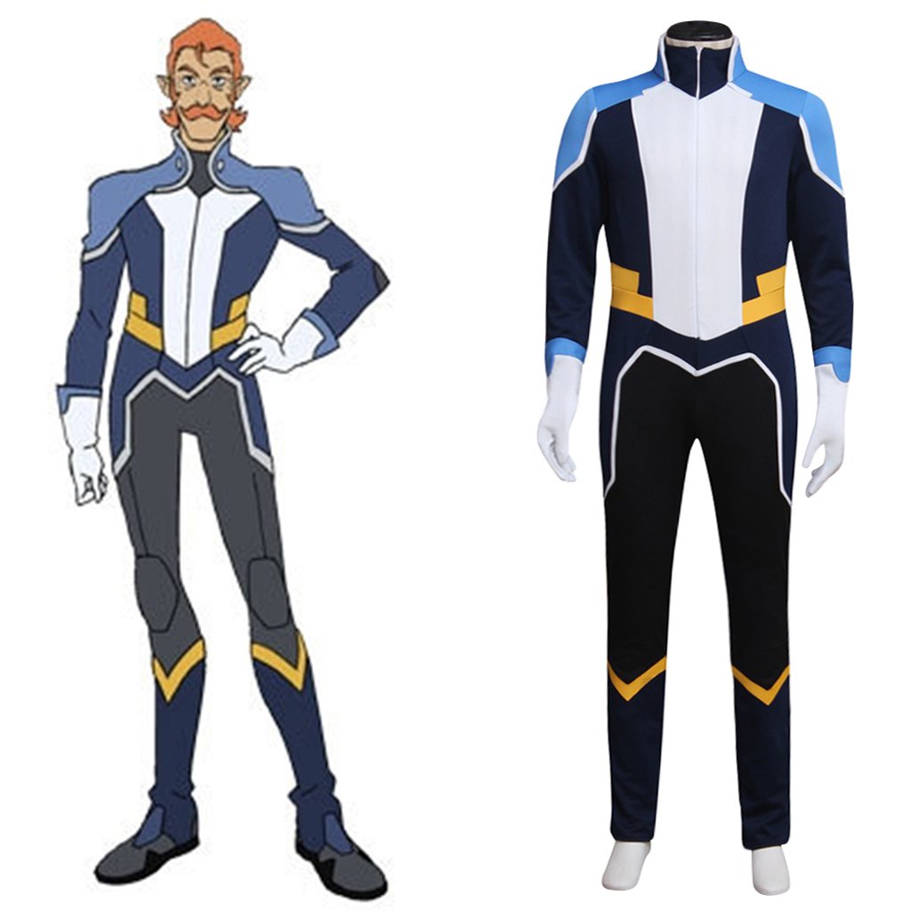 Coran Costume Cosplay Voltron:Legendary Defender Adult's Uniform Jumpsuit Cosplay for Party