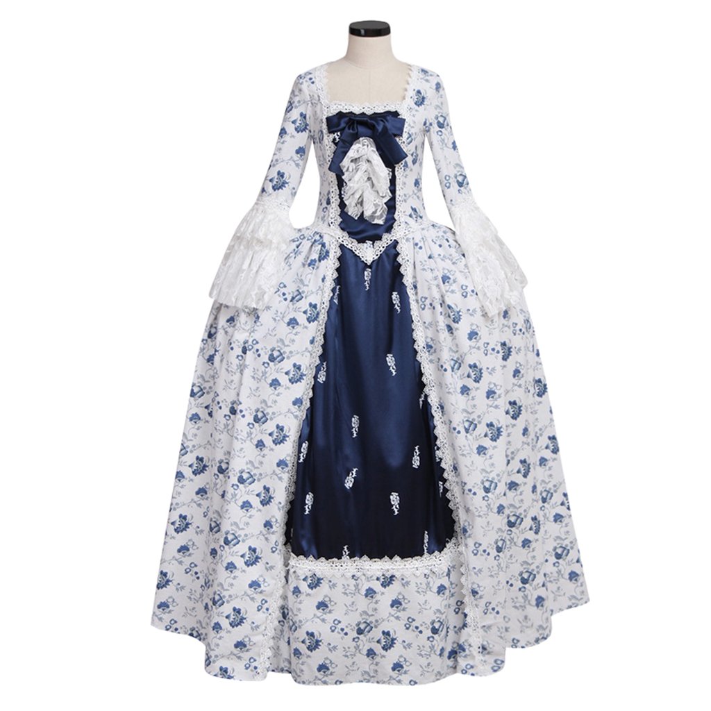 Adult's Dress Custom Made Vintage Recoco Dress Luxury Evening Party Dress for Carnival Party