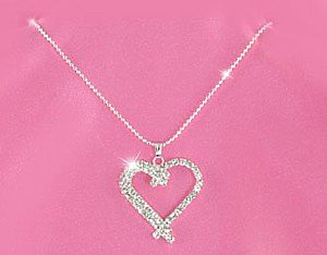 Austrian Crystal Heart Necklace