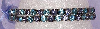 2 Strand Aqua Tanzanite