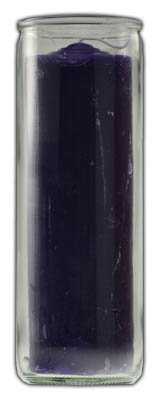 Purple 7 day pullout (jar & candle)