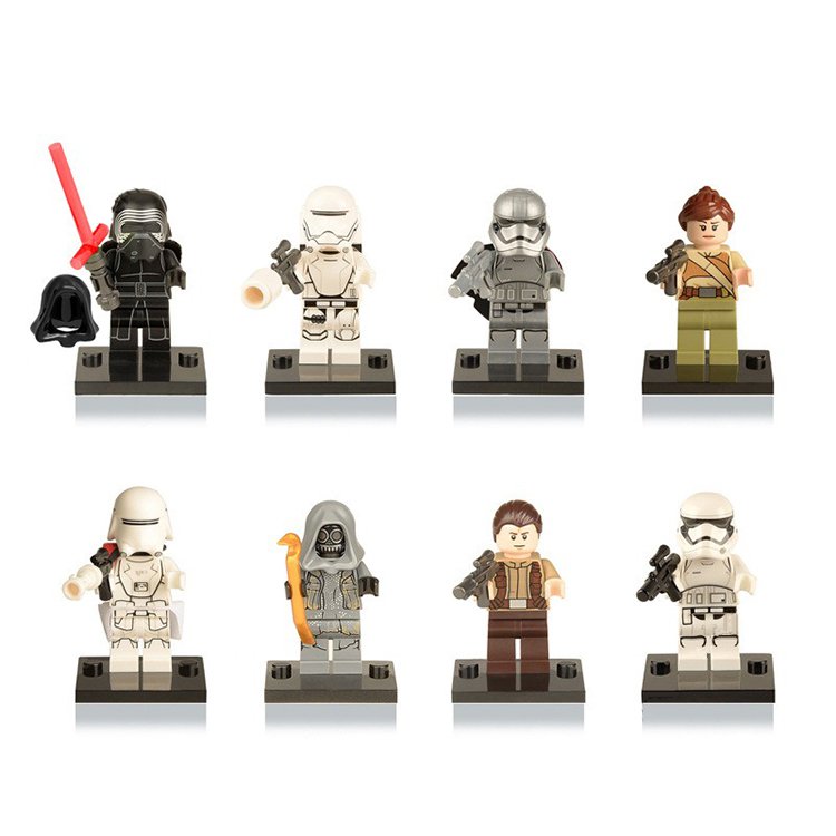 Star Wars Jedi Storm Trooper Soldier Kylo Ren Minifigure Lego Compatible Toy