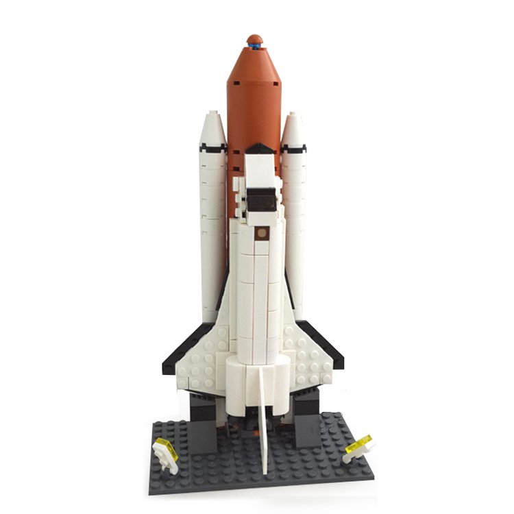 Apollo Space Shuttle Launch Pad Aircraft Astronaunt Lego Compatible Toy
