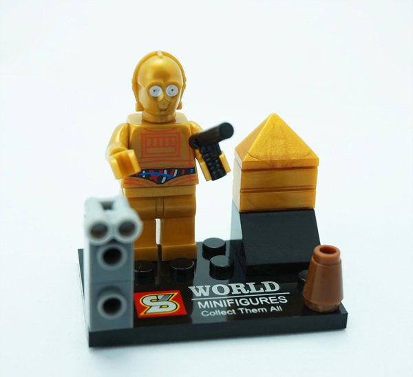 Lego Star Wars Minifigure Compatible C3PO