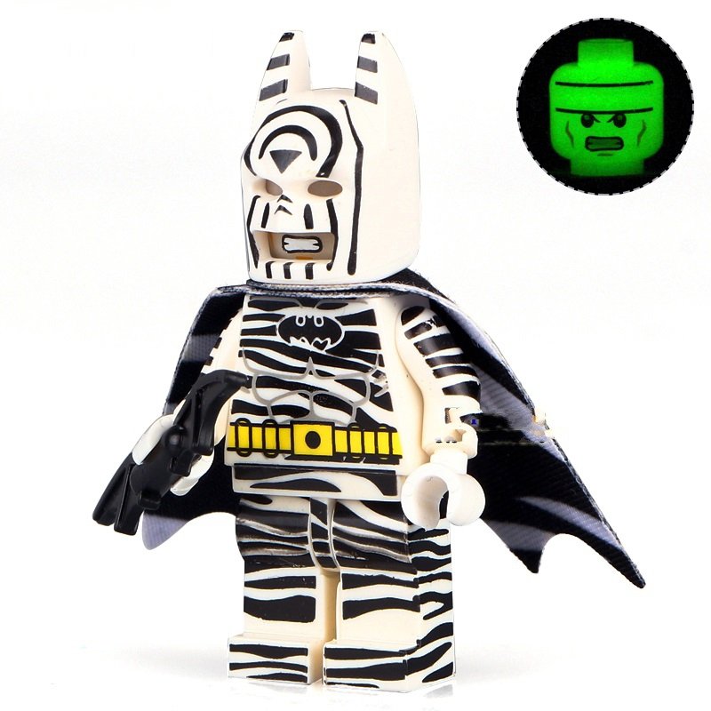Super Hero Zebra The Batman movie Minifigure Building Blocks Toys Lego