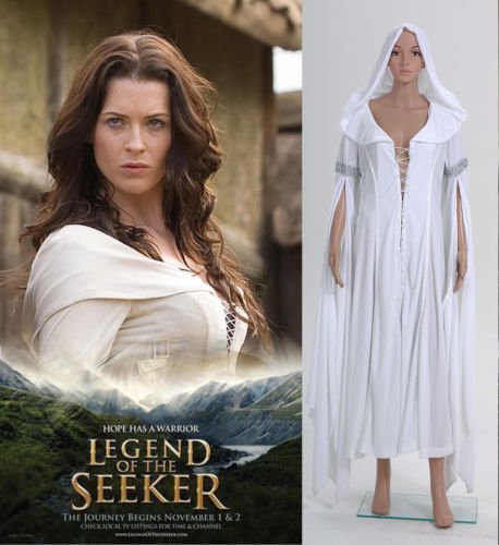 Women's Dress Legend of the Seeker Kahlan Amnell Cosplay Costumes Cool Gift