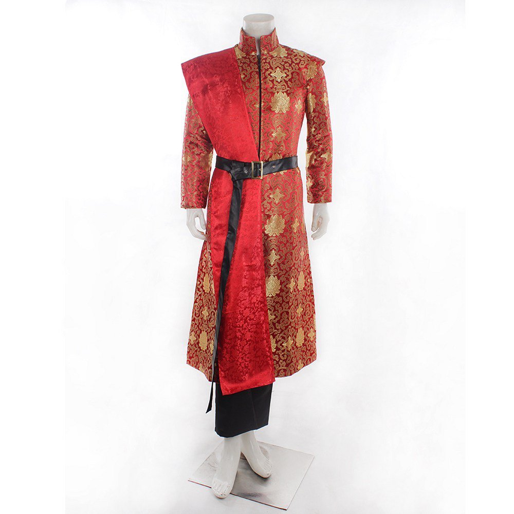 Game of Thrones Prince The King Joffery Costume Men's Cosplay Halloween Party Dress