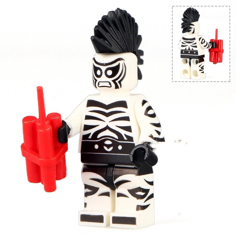 Zebra Man Villain The Lego Batman Compatible movie Minifigure Toys