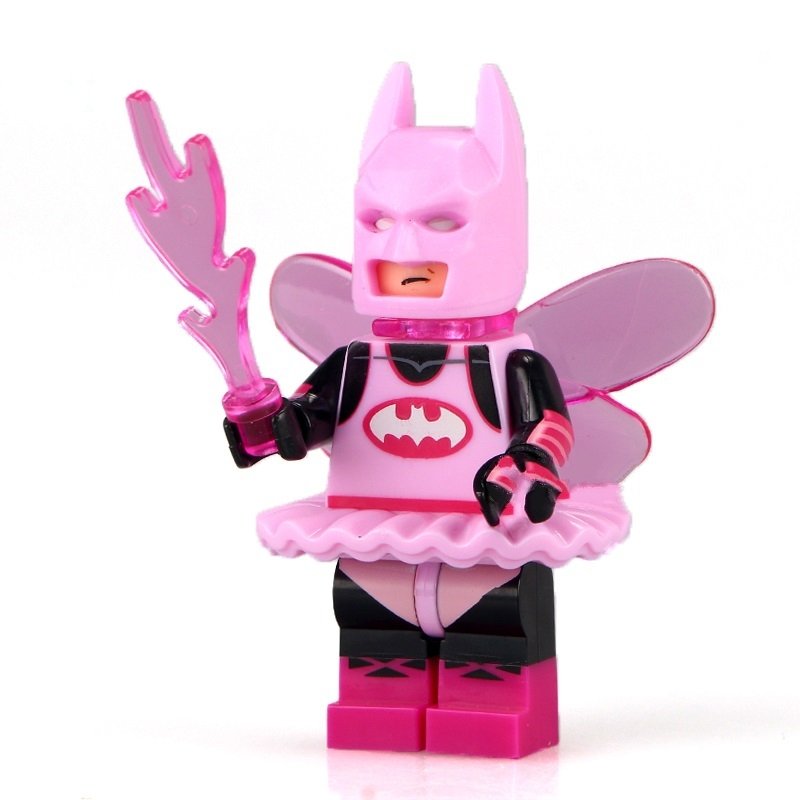 Batman DC super heroes Pink Fairy minifigure Lego Compatible Toys