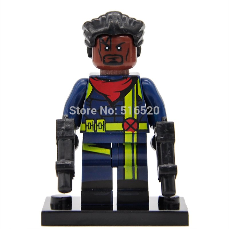 Marvel X-Men Bishop Minifigures Super Heroes Lego Compatible Toy
