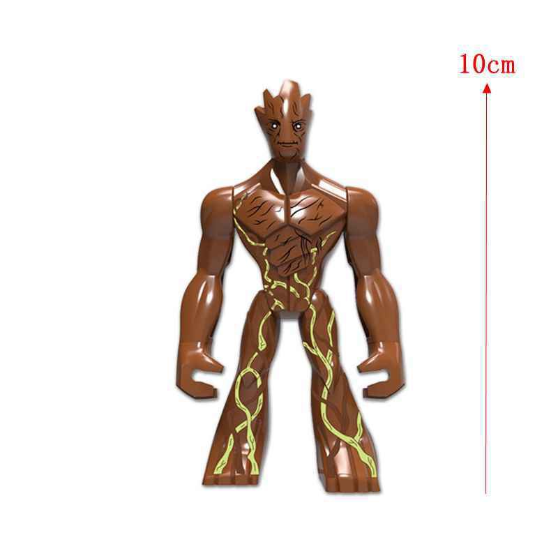 Groot DIY Dolls Guardians of the Galaxy minifigure Lego Compatible Toy