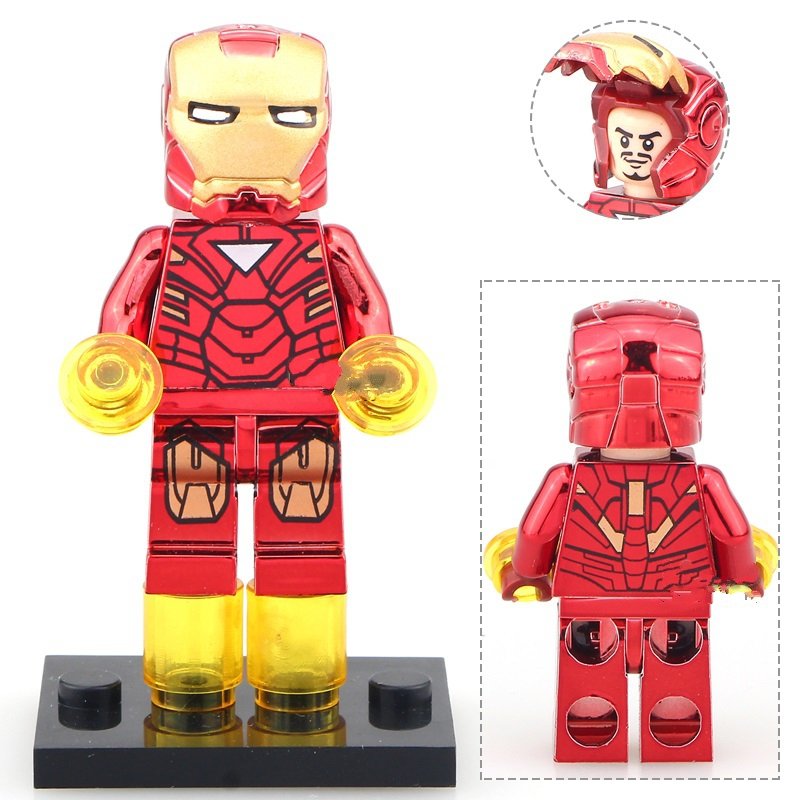 Iron Man Bricks Built Minifigures Lego Super Heroes Toy