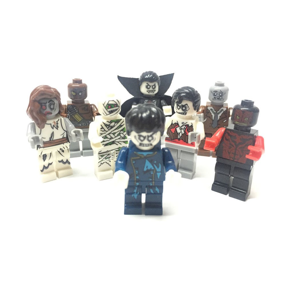 Zombie World The Walking Dead movie minifigure Lego Compatible Toy