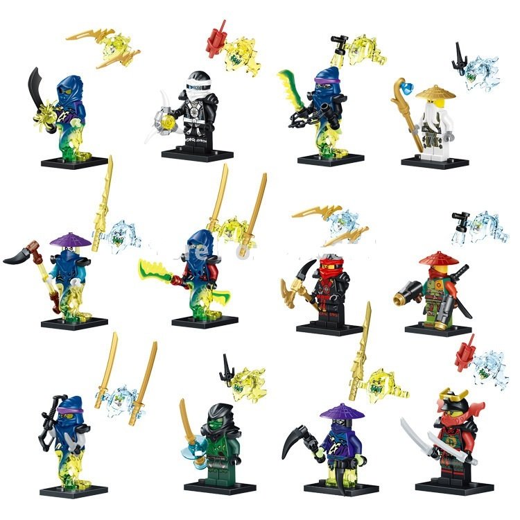 Lego Ninja Kai Cole Cowler Minifigure Compatible Toy