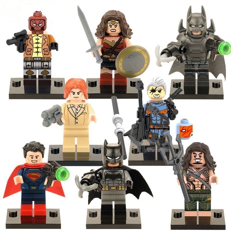 Marvel Lego Super Heroes batman superman minifigure Compatible Toy