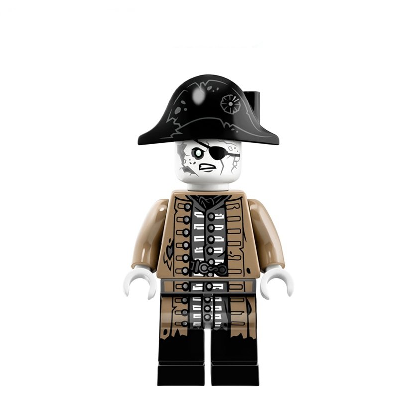 Lesaro Lieutenant Pirates of the Caribbean Lego Minifigure Compatible Toy
