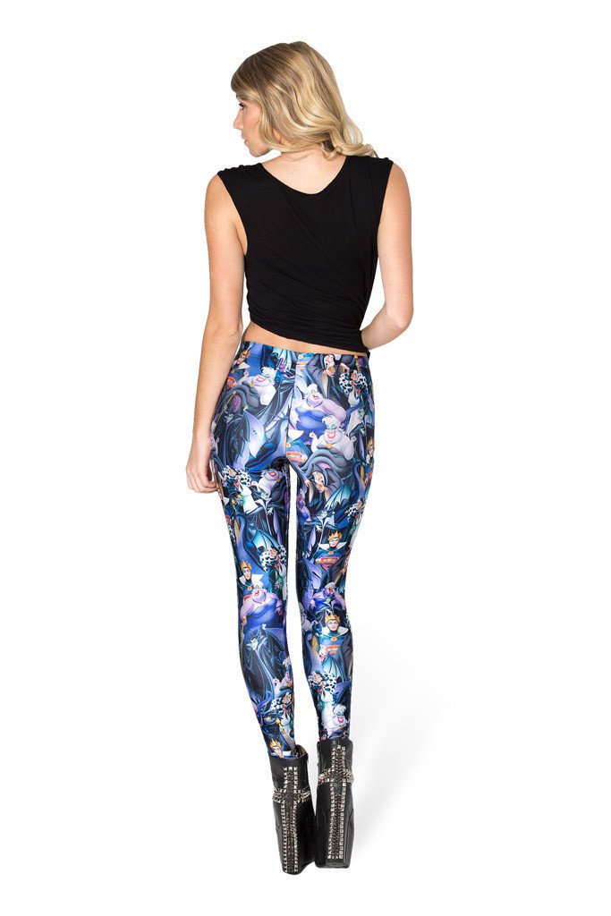 Alice's Adventures in Wonderland Yoga Leggings for Women Sexy Poker Sport Pants