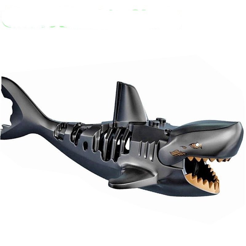 Lego Compatible Toys Ghost Zombie Shark Pirates of the Caribbean Minifigure