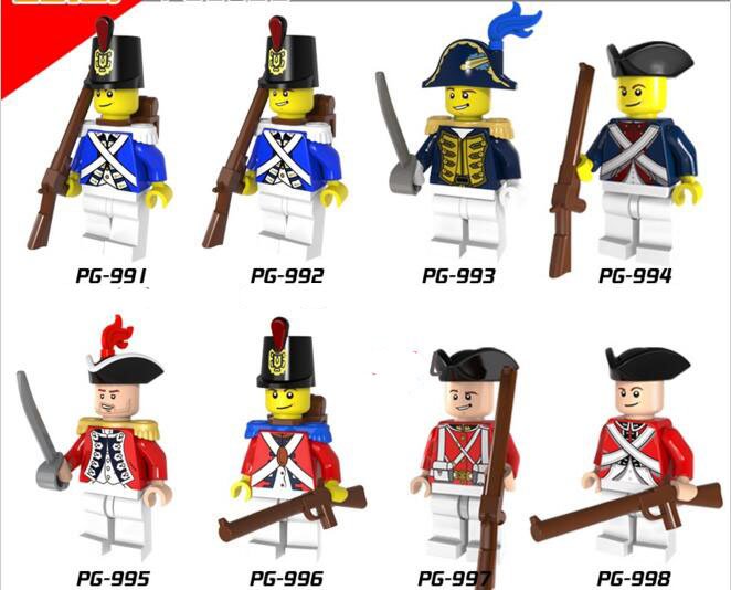 Pirates of the Caribbean Imperial Royal Guards Minifigures Lego Compatible Toys