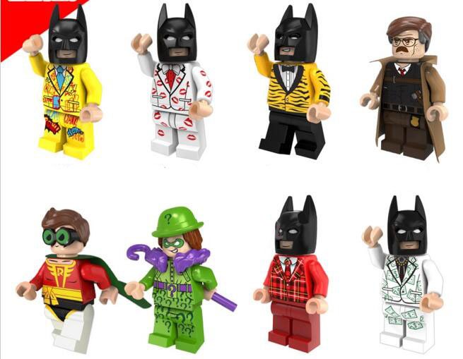 Batman movie Series DC Movie Robin Minifigures Lego Compatible Toys