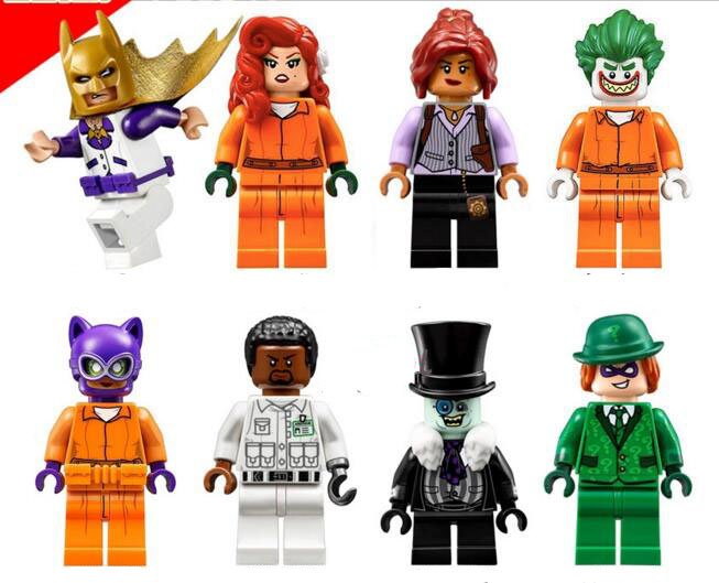 Joker Catwoman constellation Batman Movie Minifigures Lego Compatible Toys