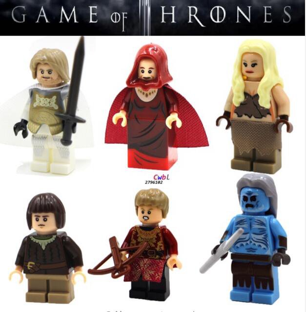 Game of Thrones Series building blocks Lego Minifigures Compatible toys