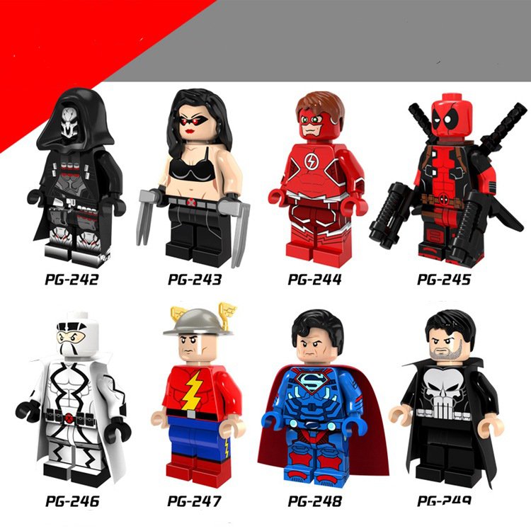 X-Men sets Apocalypse Wolverine Professor Superheroes X-Men minifigures Lego Compatible Toys