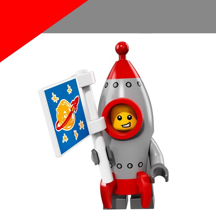 Rocket Boy Lego Minifigure Series 17 Compatible Toys