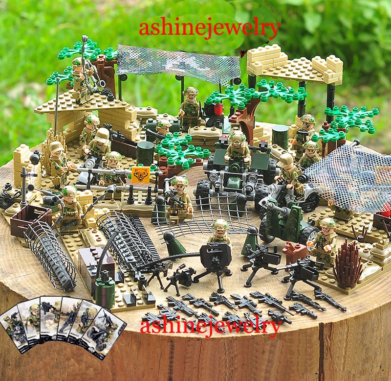 Military sets Counter-terrorism unit Afghanistan war on terror Lego Military Compatible Toys